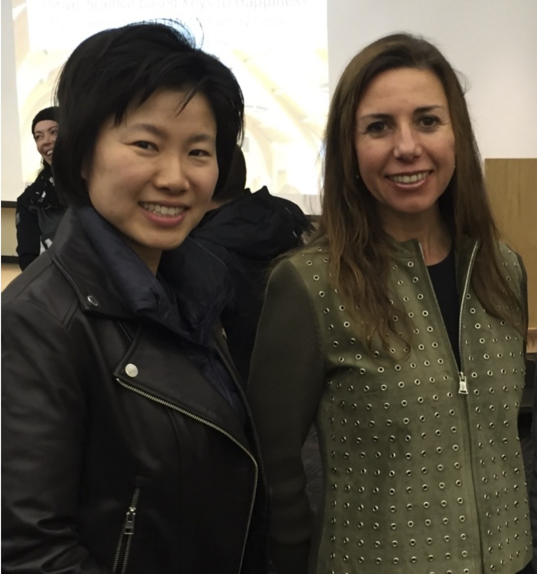 Laura Delizonna教授(Stanford大学)との誓い スライブトレーニング起源